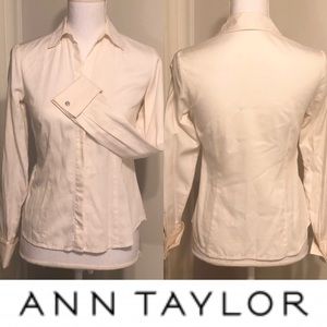 Ann Taylor dress shirt with cuff link